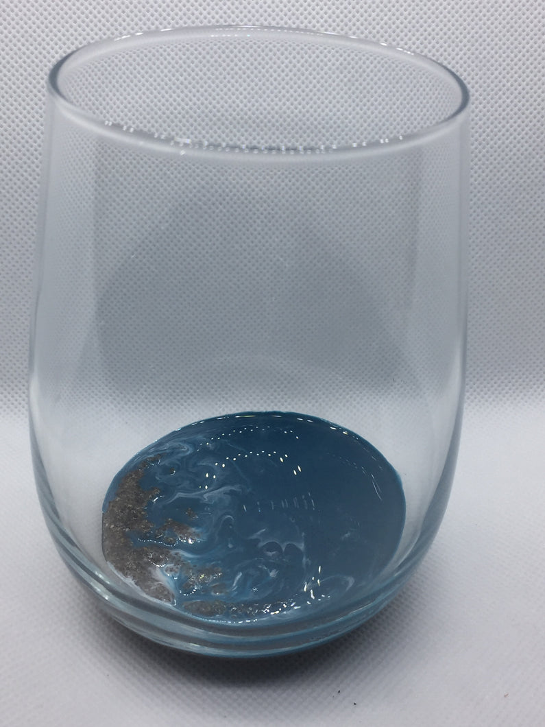 Ocean Stemless Wine Glass